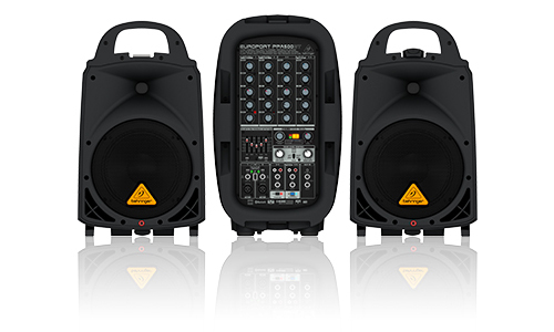 BEHRINGER PPA500BT ไมค์ลอยจูน Portable Amplifier With Speaker