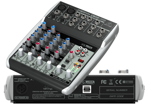 BEHRINGER MIXER XENYX Q802 USB