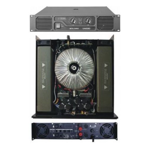 BETA THREE UA2500 Power Amplifier
