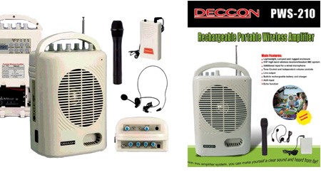 DECCON DECCON 210UTB Portable Amplifier With Speaker